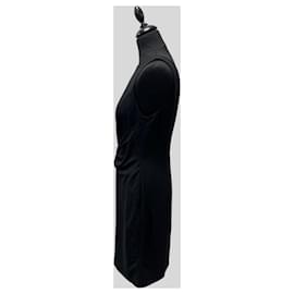 Escada-Vestido Negro-Preto