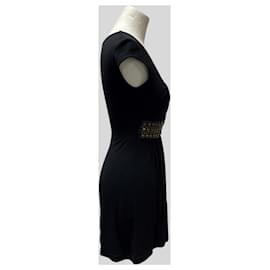 Autre Marque-Vestido Negro con Cinturón-Black