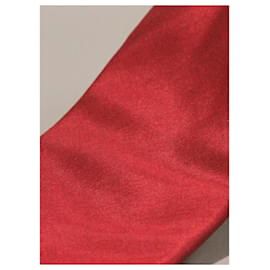 Autre Marque-Corbata Rouge-Rouge