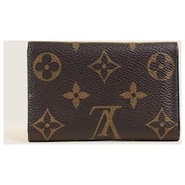 Louis Vuitton-6 Titular de la clave-Castaño