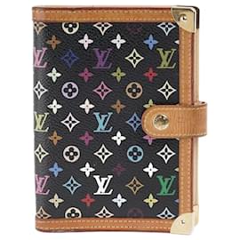 Louis Vuitton-Funda para agenda con anillas pequeñas-Multicolor