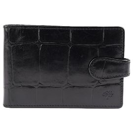 Mulberry Monedero de agenda Negro