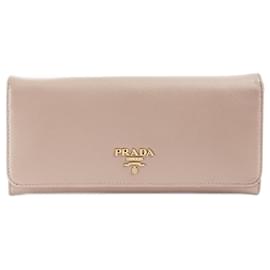 Prada-Grand portefeuille Saffiano-Rose