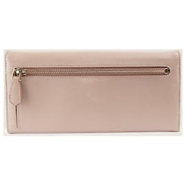 Prada-Large Saffiano Wallet-Pink