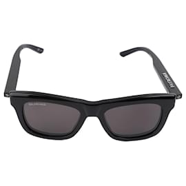 Balenciaga-Square Sunglasses-Black