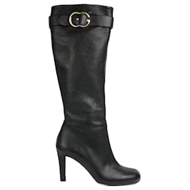 Gucci-GG High Boots-Black