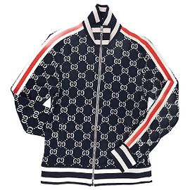 Gucci Jaqueta GG Jacquard Track S Multicor