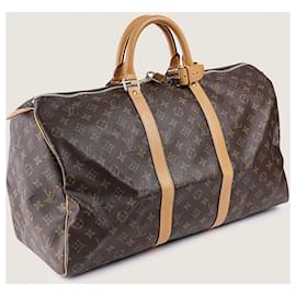 Louis Vuitton-Keepall 50 bag-Marrone