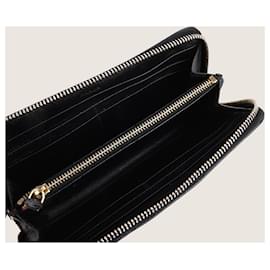 Prada-Large Saffiano Wallet-Black