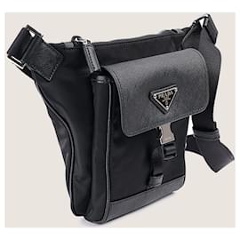 Prada-Re-Nylon shoulder bag-Black