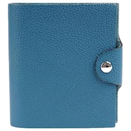 Hermès-Mini copertina per taccuino Ulysse-Blu