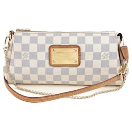 Louis Vuitton-Bolso de mano Eva-Blanco