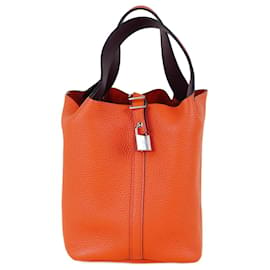 Hermès-Picotin 26 Handtasche-Orange