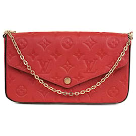 Louis Vuitton-Pochette Félicie Shoulder Bag-Red
