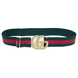 Gucci-Cintura in tela Torchon, 65-Multicolore