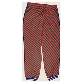 Gucci-Pantalones de tela cónica-Multicolor