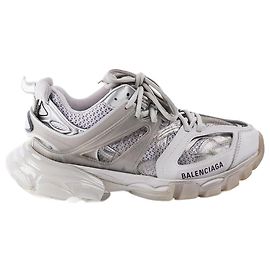 Balenciaga Track Sneaker aus grauem Nylon/ Mesh 38 Grau