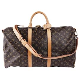 Louis Vuitton-keepall 50 Bandouliere-Tasche-Braun