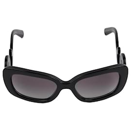 Prada-Rechteckige Sonnenbrille-Schwarz