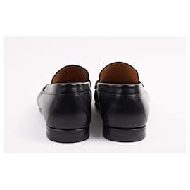 Louis Vuitton-Montaigne Herren-Loafer 39-Schwarz