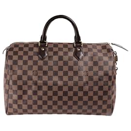 Louis Vuitton-Speedy 35 handbag-Brown