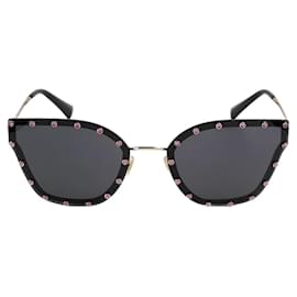 Valentino Garavani-Butterfly Sunglasses-Black