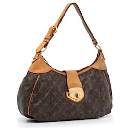 Louis Vuitton-Brown Louis Vuitton Monogram Etoile City GM Shoulder Bag-Brown