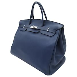 Hermès-Hermès Blue Togo Birkin 40-Blue