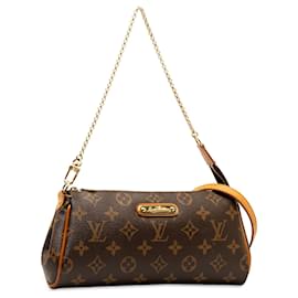 Louis Vuitton-Louis Vuitton Brown Monogram Eva-Brown