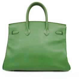 Hermès-Hermès Birkin 35-Green