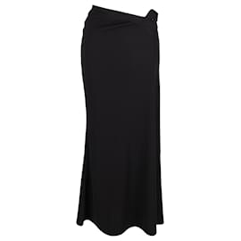 Autre Marque Christopher Esber Multi Bind Dual Linked Rock aus schwarzem Polyester Schwarz