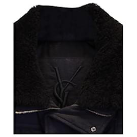 Saint Laurent-Saint Laurent Puffer Jacket in Black Nylon-Black