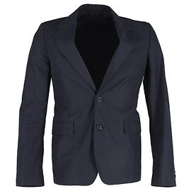 Alexander McQueen Blazer in Blue Wool Blue