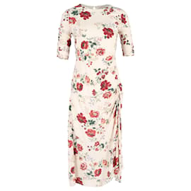 Maje-Vestido midi Maje Rondi de viscosa con estampado floral-Otro