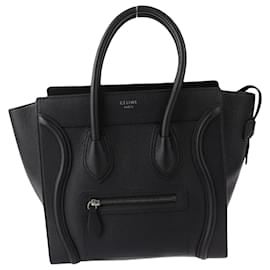 Céline-Celine Micro Luggage-Black
