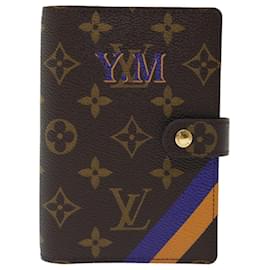 Louis Vuitton-Louis Vuitton Agenda Cover-Marrom