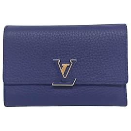 Louis Vuitton-Louis Vuitton Capucines-Azul marino