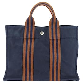 Hermès-Hermès Fourre Tout-Blu navy