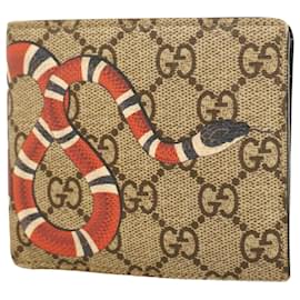 Gucci-Gucci Portefeuille animalier-Brown