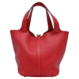 Hermès-Hermès Picotin-Rosso