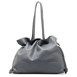 Loewe-LOEWE Blue XL Flamenco Tote-Blue