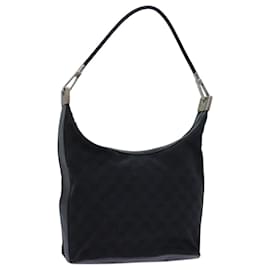 Gucci-gucci GG Canvas Shoulder Bag black 001 3814 Auth ep3960-Black