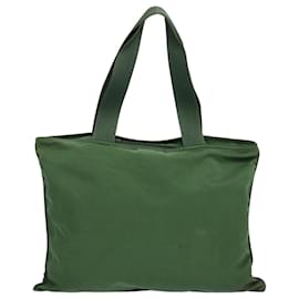 Prada-PRADA Tote Bag Nylon Vert Auth yk11942-Vert