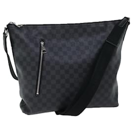 Louis Vuitton-LOUIS VUITTON Damier Graphite Mick GM Shoulder Bag N41105 LV Auth 70754-Other