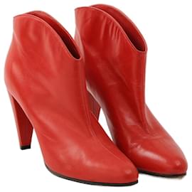 Céline-CELINE  Boots EU 37.5 leather-Red