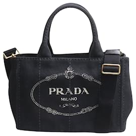 Prada-Prada Canapa-Negro