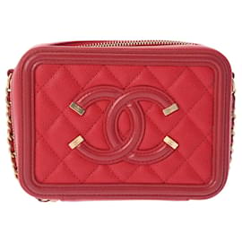 Chanel-Filigrana Chanel CC-Rosso
