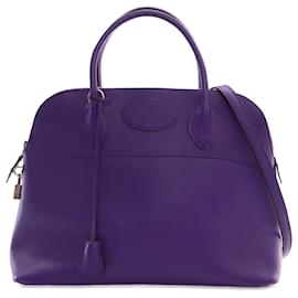 Hermès-Hermès Purple Epsom Bolide 35-Purple