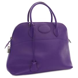 Hermès-Bólido de Epsom morado de Hermès 35-Púrpura