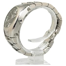 Bulgari-Bvlgari Silver Automatic Stainless Steel Ergon Watch-Silvery